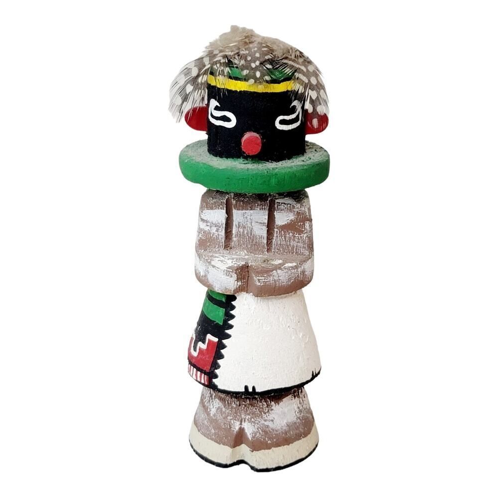 Vingate American Hopi Ogre‎ Carved Kachina Katsina Doll